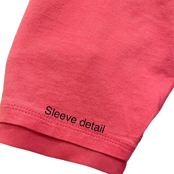 LOGO By Lori Goldstein 3/4 Sleeve Top With Chiffon Trim In Pink. Size 2X - Picture 9 of 11